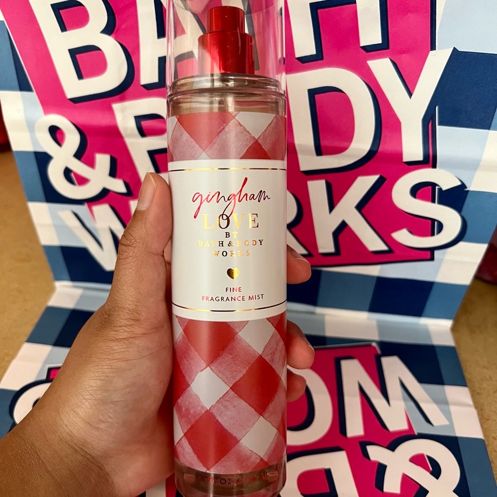 Bath & Body Works Fine Fragrance Mists Gingham Love.